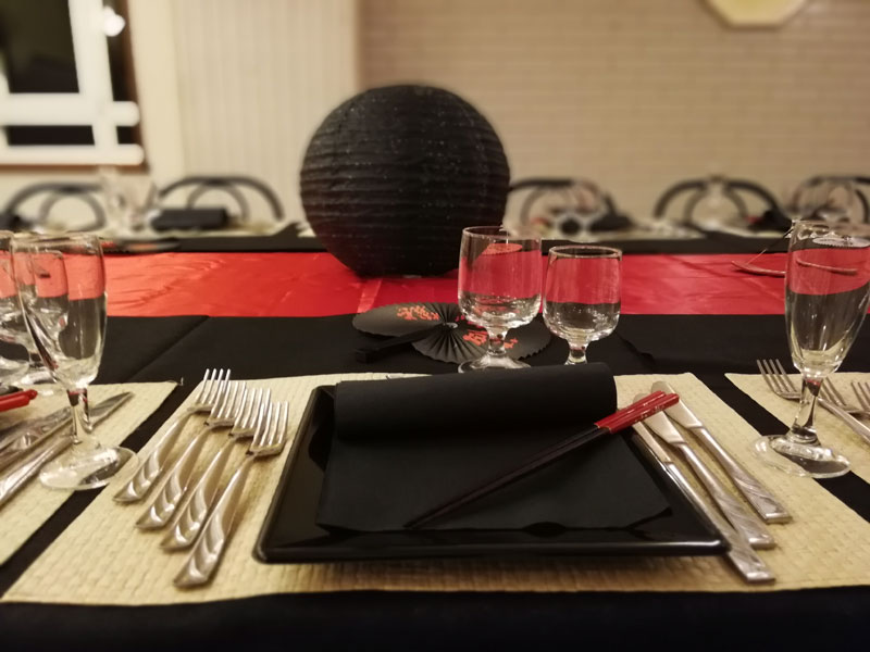 White House restaurant 2.0 - Siderno - Dettagli Allestimento tema Giappone